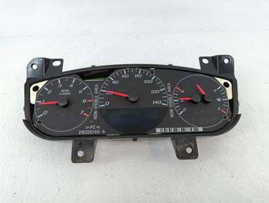 2006 Chevrolet Impala Instrument Cluster Speedometer Gauges P/N:2803412 15806462 Fits OEM Used Auto Parts