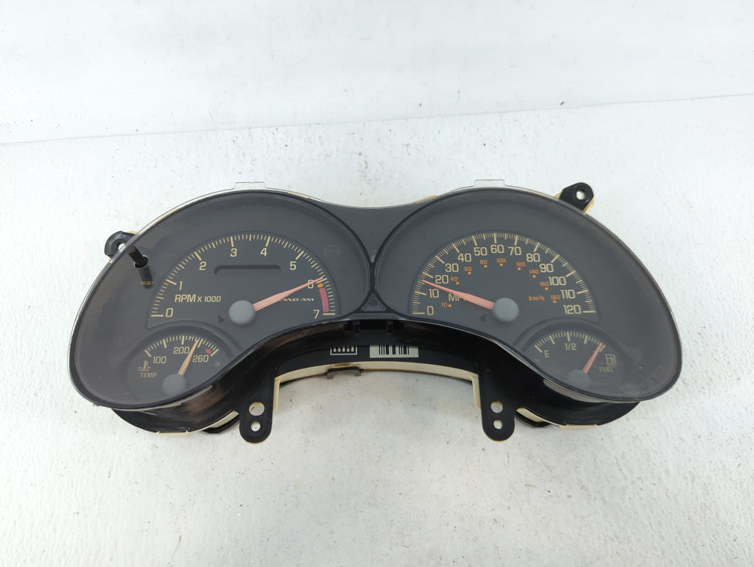 1999 Pontiac Grand Am Instrument Cluster Speedometer Gauges Fits OEM Used Auto Parts