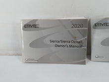 2020 Gmc Sierra Owners Manual Book Guide P/N:84186890 B OEM Used Auto Parts