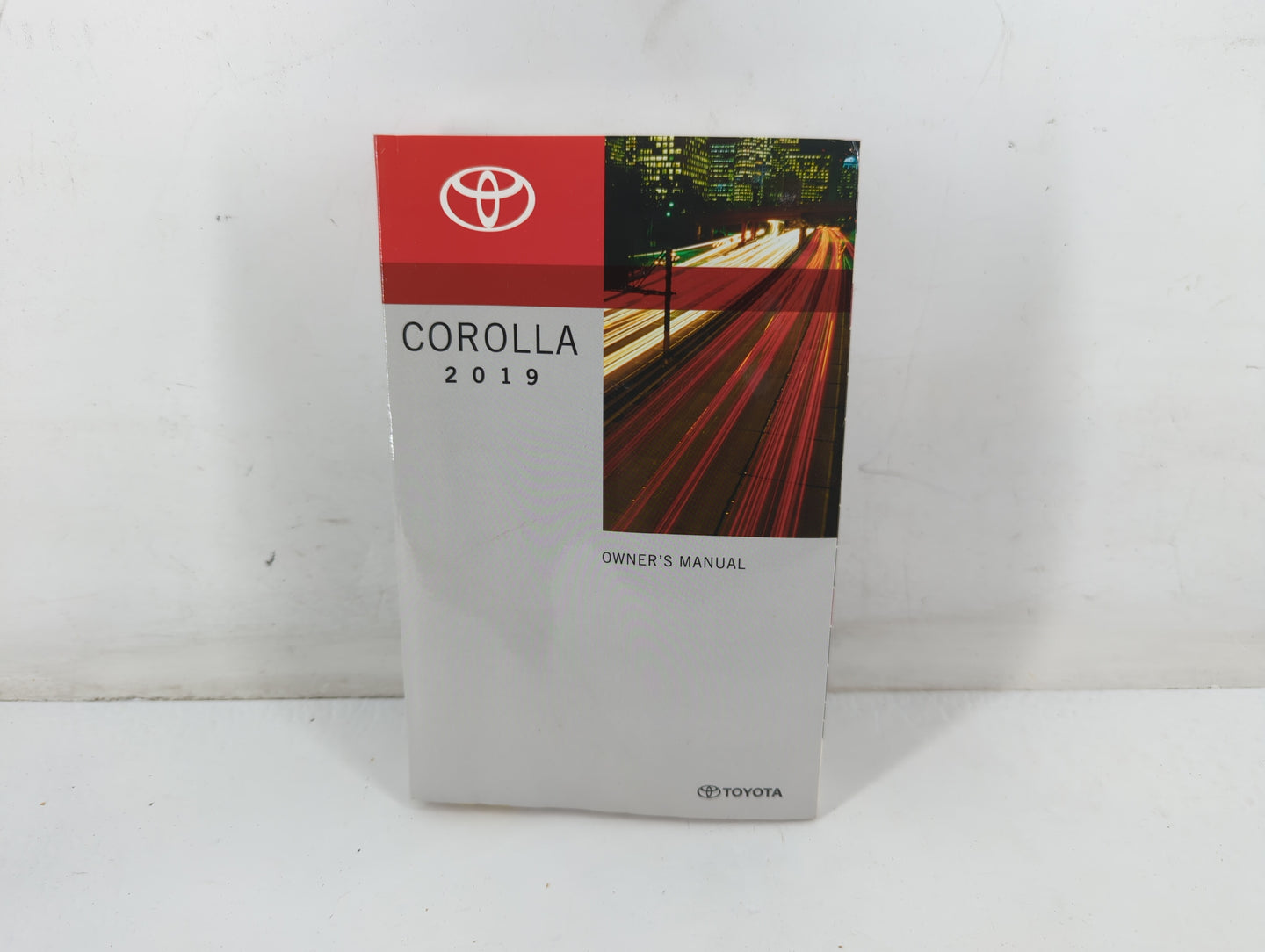 2019 Toyota Corolla Owners Manual Book Guide P/N:01999-02535 OEM Used Auto Parts - Oemusedautoparts1.com