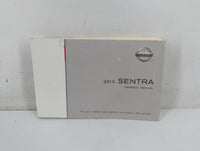 2013 Nissan Sentra Owners Manual Book Guide P/N:OM3E 0B17U0 OEM Used Auto Parts - Oemusedautoparts1.com