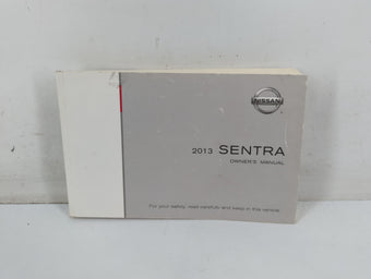 compare product 2013 Nissan Sentra Owners Manual Book Guide P/N:OM3E 0B17U0 OEM Used Auto Parts