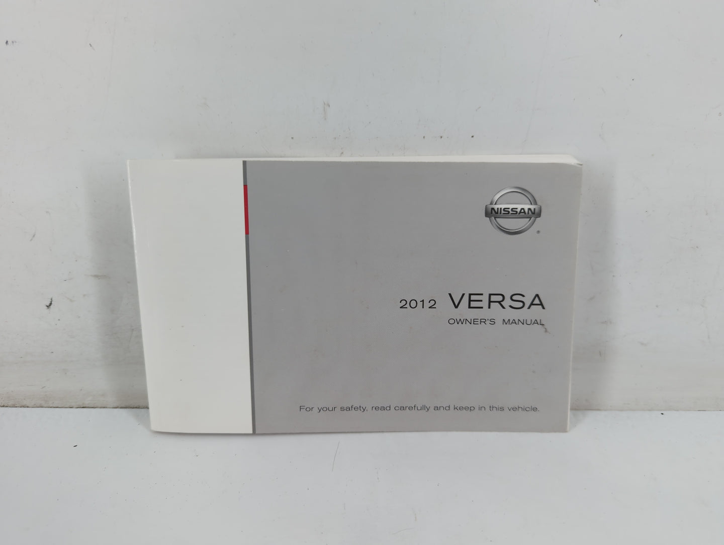 2012 Nissan Versa Owners Manual Book Guide P/N:OM2E 0C11U1 OEM Used Auto Parts - Oemusedautoparts1.com