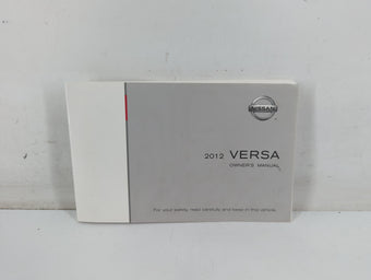compare product 2012 Nissan Versa Owners Manual Book Guide P/N:OM2E 0C11U1 OEM Used Auto Parts