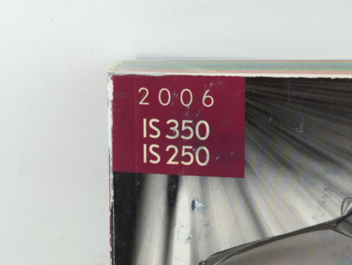 2006 Lexus Is350 Owners Manual Book Guide P/N:01999-53508 OEM Used Auto Parts - Oemusedautoparts1.com