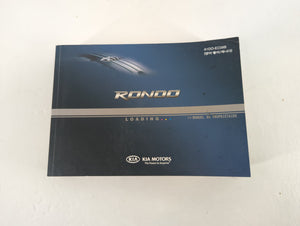 2010 Kia Rondo Owners Manual Book Guide P/N:A1DO-EC09B OEM Used Auto Parts