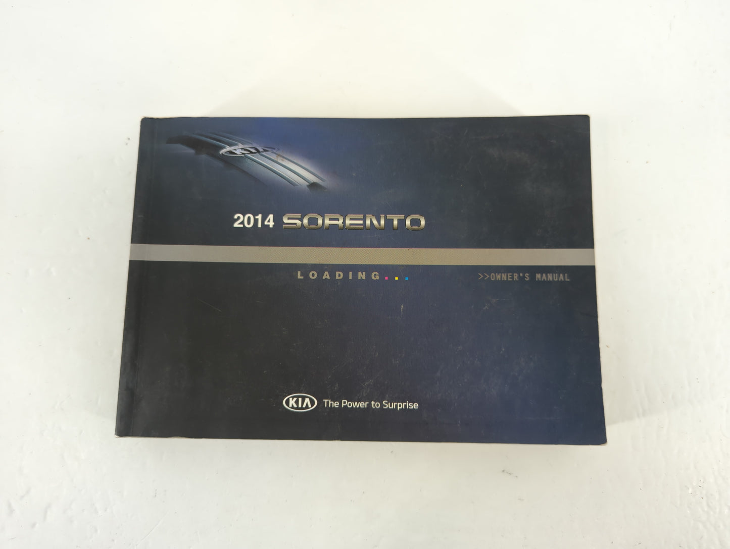 2014 Kia Sorento Owners Manual Book Guide P/N:A2PO-EC36DE OEM Used Auto Parts - Oemusedautoparts1.com