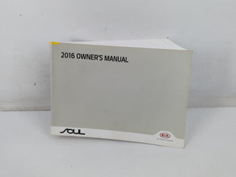 compare product 2016 Kia Soul Owners Manual Book Guide P/N:GB2O-EC65H OEM Used Auto Parts