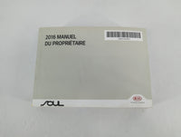 2016 Kia Soul Owners Manual Book Guide P/N:GB2O-EC65H OEM Used Auto Parts - Oemusedautoparts1.com