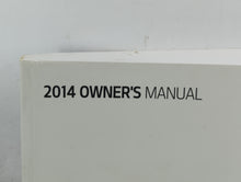 2014 Kia Rio Owners Manual Book Guide P/N:E1WO-EC44D OEM Used Auto Parts