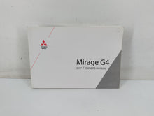 2017 Mitsubishi Mirage G4 Owners Manual Book Guide P/N:9290H071 OEM Used Auto Parts