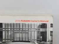 2016 Ford Fusion Owners Manual Book Guide P/N:GE5J 19A321 AA OEM Used Auto Parts - Oemusedautoparts1.com