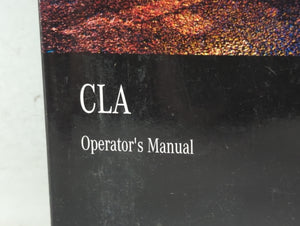 2016 Mercedes-Benz Cla180 Owners Manual Book Guide P/N:1175846701 OEM Used Auto Parts