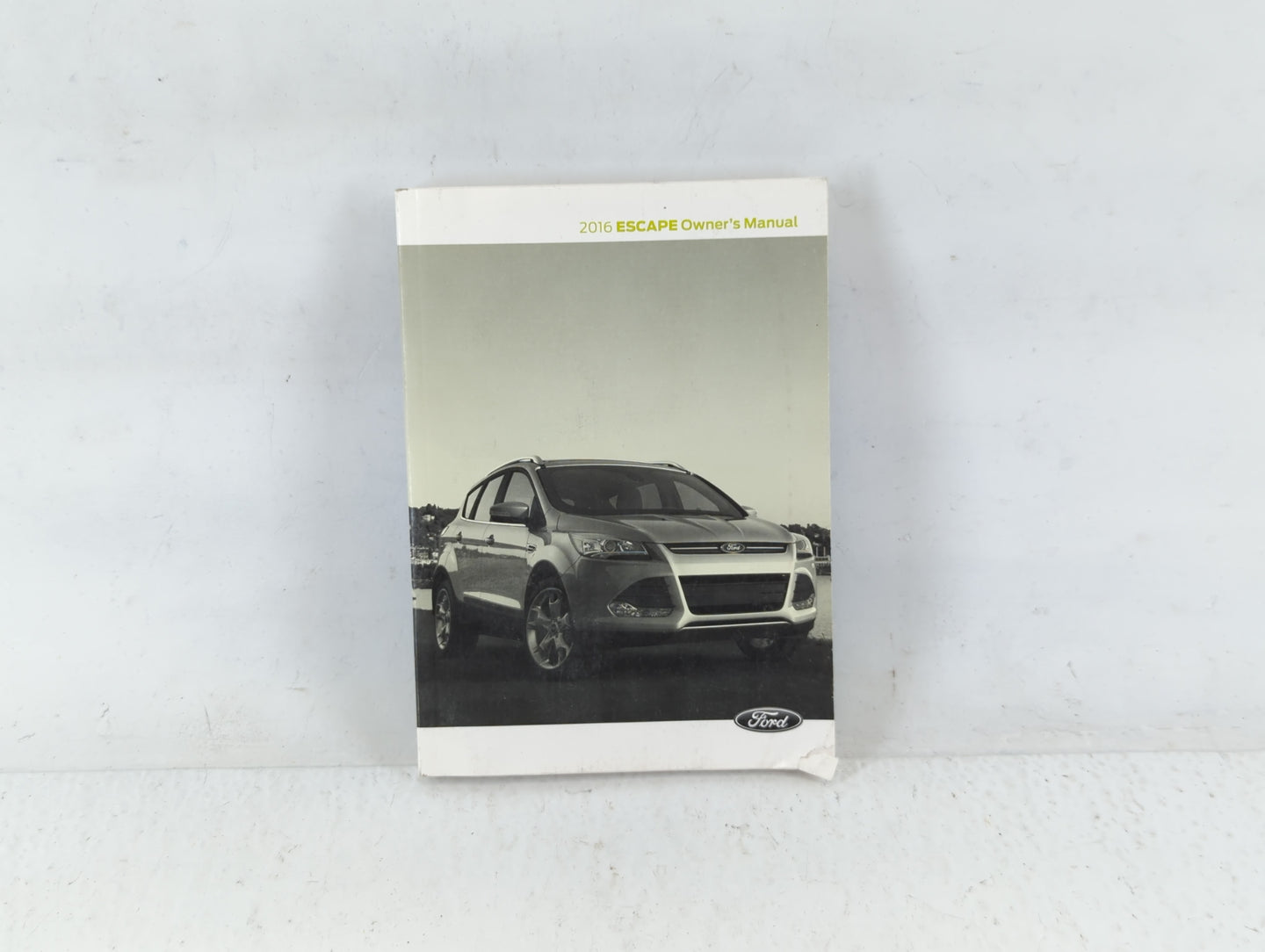 2016 Ford Escape Owners Manual Book Guide P/N:GJ5J 19A321 AA OEM Used Auto Parts - Oemusedautoparts1.com