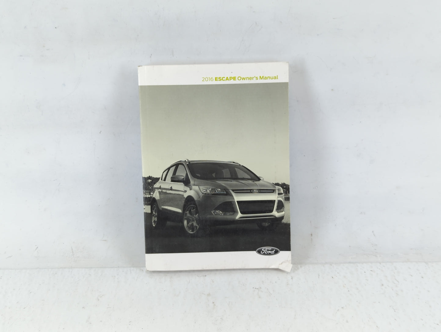 2016 Ford Escape Owners Manual Book Guide P/N:GJ5J 19A321 AA OEM Used Auto Parts - Oemusedautoparts1.com