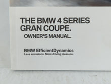 2015 Bmw 420i Owners Manual Book Guide OEM Used Auto Parts