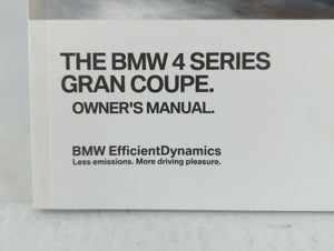 2015 Bmw 420i Owners Manual Book Guide OEM Used Auto Parts