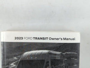 2023 Ford Transit Owners Manual Book Guide P/N:PK3J19A321AA OEM Used Auto Parts