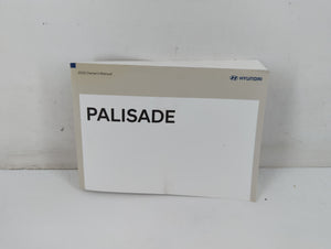 2022 Hyundai Palisade Owners Manual Book Guide P/N:NS8O-EU1NG OEM Used Auto Parts