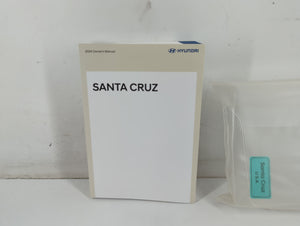 2024 Hyundai Santa Cruz Owners Manual Book Guide P/N:RHPO-EU38B OEM Used Auto Parts