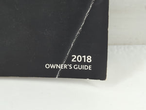 2018 Acura Tlx Owners Manual Book Guide P/N:OG-05829 31TZ3G30 OEM Used Auto Parts