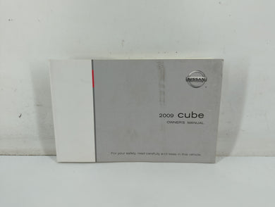 2009 Nissan Cube Owners Manual Book Guide P/N:T00UM-1FC1D OEM Used Auto Parts