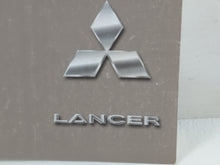 2008 Mitsubishi Lancer Owners Manual Book Guide P/N:ST7213100H 9290B125-B OEM Used Auto Parts