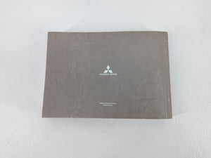 2008 Mitsubishi Lancer Owners Manual Book Guide P/N:ST7213100H 9290B125-B OEM Used Auto Parts