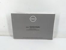 2021 Nissan Qashqai Owners Manual Book Guide P/N:OM21E0 0J11C1 OEM Used Auto Parts