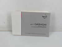 2017 Nissan Qashqai Owners Manual Book Guide P/N:OM17E00J11C0 OEM Used Auto Parts - Oemusedautoparts1.com