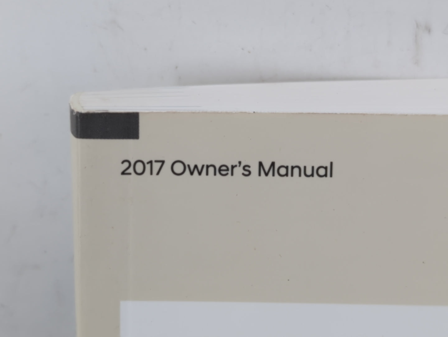 2017 Hyundai Tucson Owners Manual Book Guide P/N:HD3O-EC71E OEM Used Auto Parts - Oemusedautoparts1.com