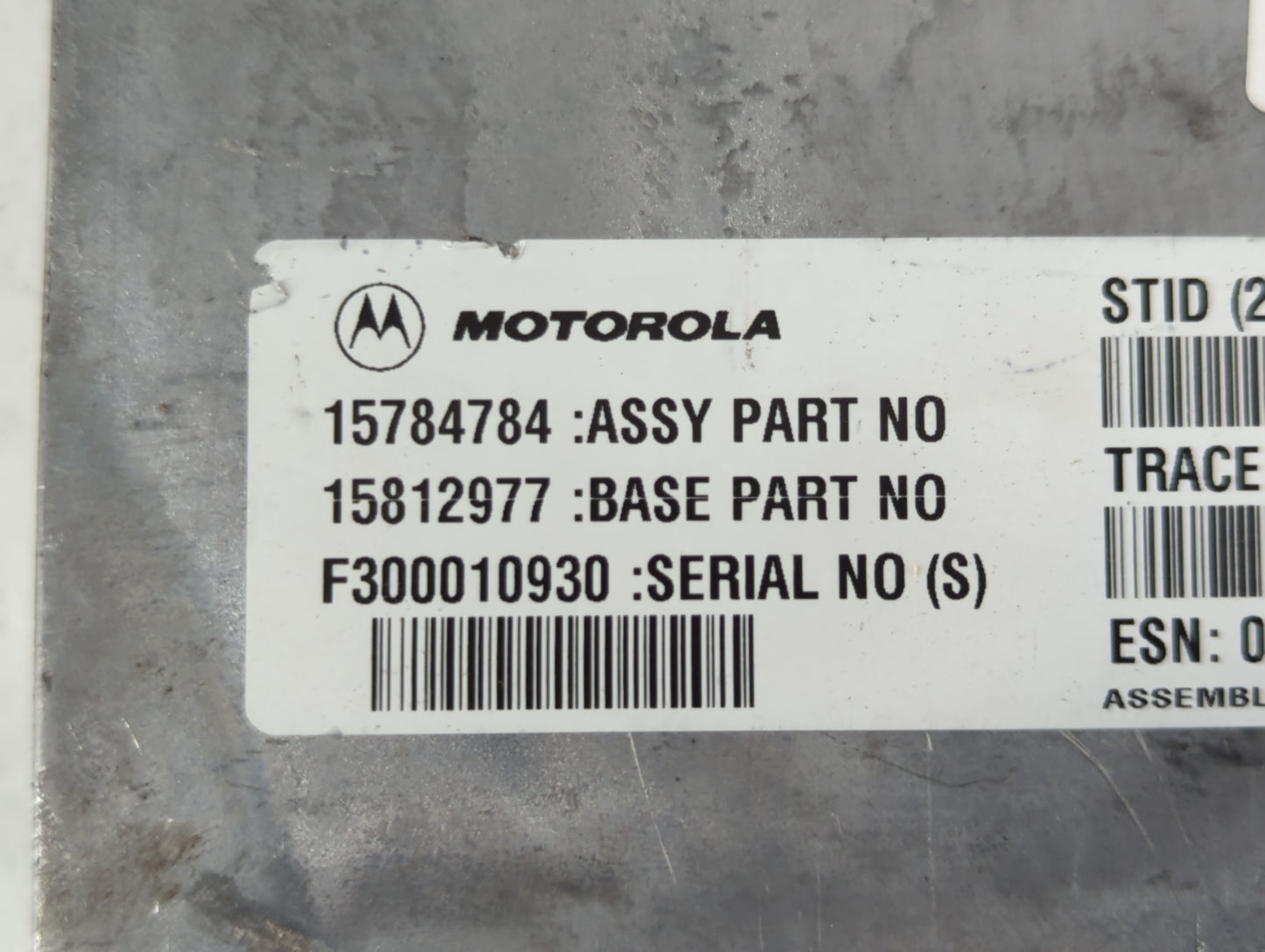 2005 Cadillac Srx Bluetooth Phone Communication Control Module Ccm Oem - Oemusedautoparts1.com