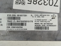 2005 Cadillac Srx Bluetooth Phone Communication Control Module Ccm Oem - Oemusedautoparts1.com