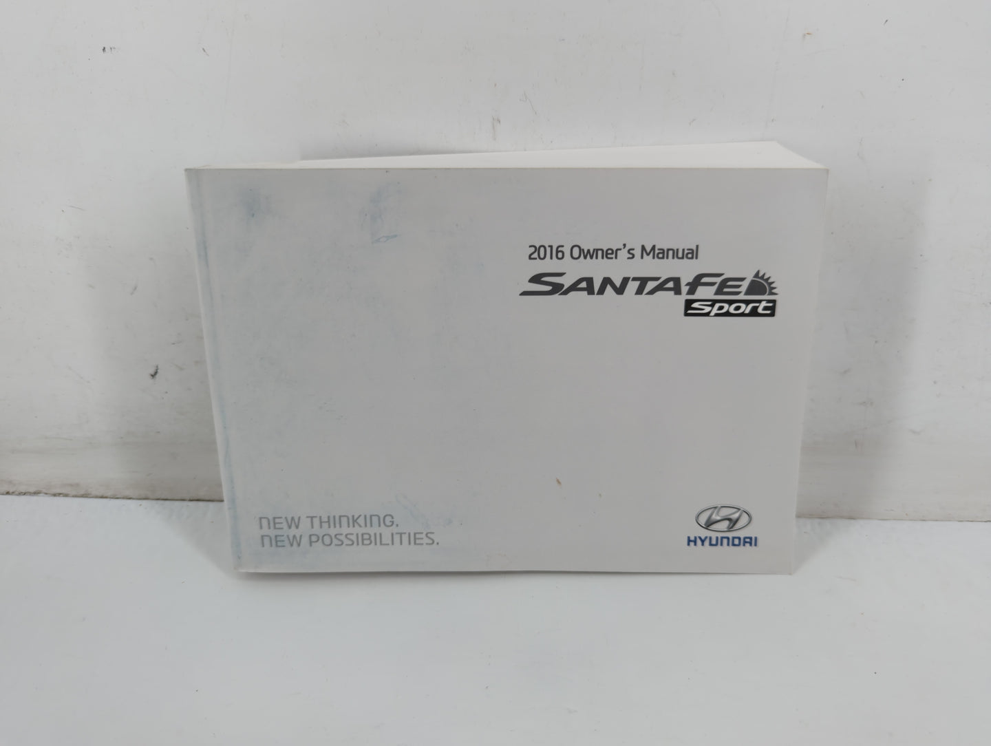 2016 Hyundai Santa Fe Owners Manual Book Guide P/N:G2W0-EC55AE OEM Used Auto Parts - Oemusedautoparts1.com