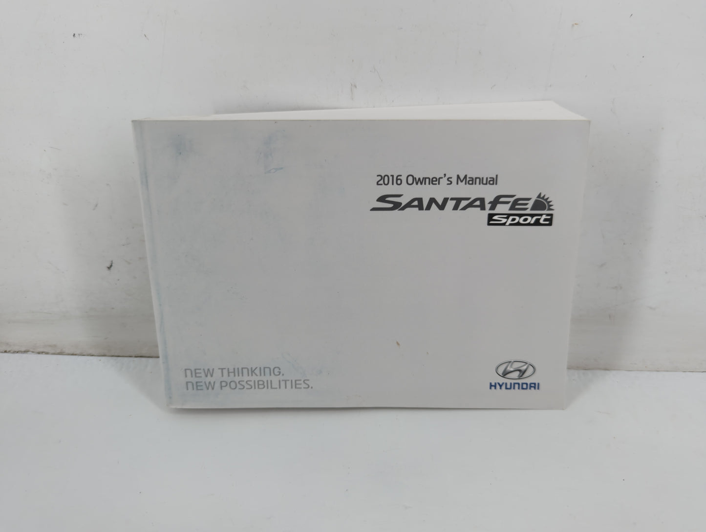 2016 Hyundai Santa Fe Owners Manual Book Guide P/N:G2W0-EC55AE OEM Used Auto Parts - Oemusedautoparts1.com