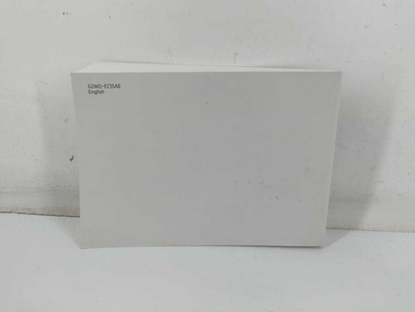 2016 Hyundai Santa Fe Owners Manual Book Guide P/N:G2W0-EC55AE OEM Used Auto Parts - Oemusedautoparts1.com