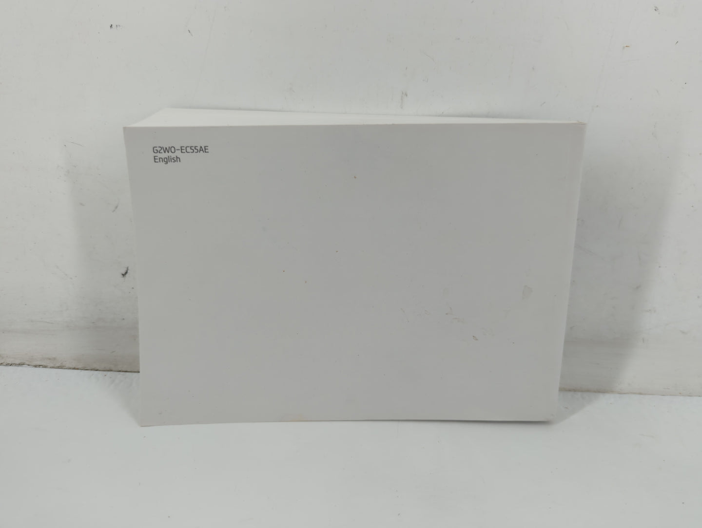 2016 Hyundai Santa Fe Owners Manual Book Guide P/N:G2W0-EC55AE OEM Used Auto Parts - Oemusedautoparts1.com
