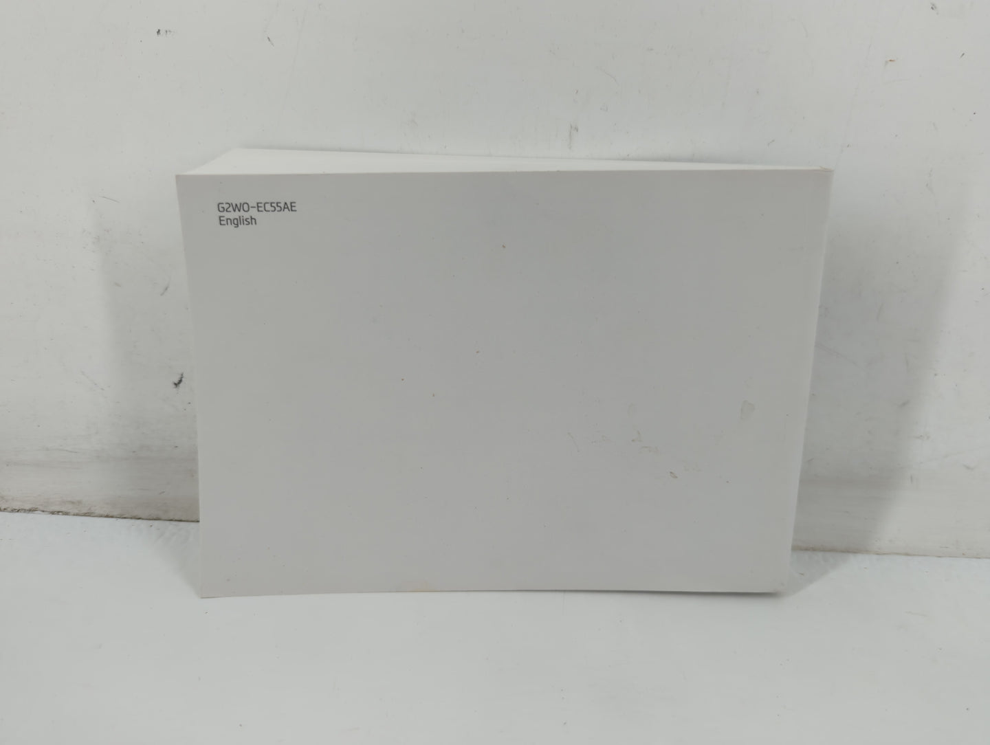 2016 Hyundai Santa Fe Owners Manual Book Guide P/N:G2W0-EC55AE OEM Used Auto Parts - Oemusedautoparts1.com