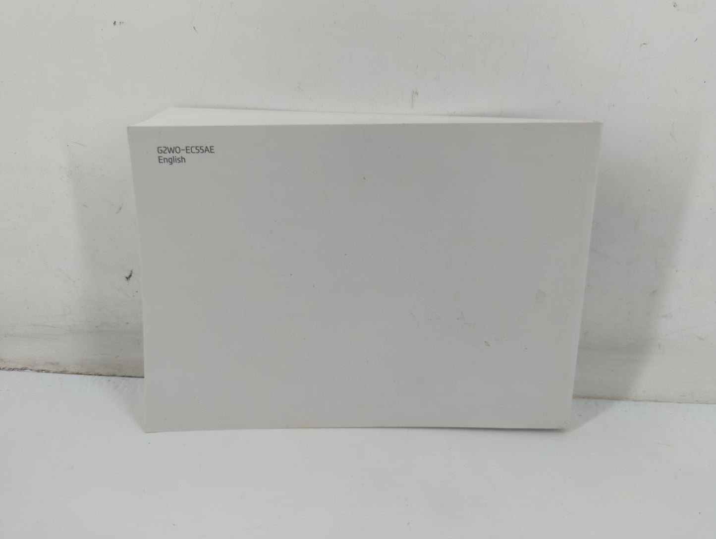 2016 Hyundai Santa Fe Owners Manual Book Guide P/N:G2W0-EC55AE OEM Used Auto Parts - Oemusedautoparts1.com