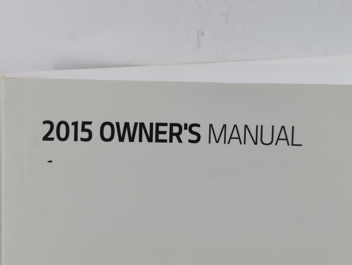 2015 Kia Forte Owners Manual Book Guide P/N:FA7O-ES53G OEM Used Auto Parts - Oemusedautoparts1.com