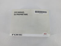 2015 Kia Forte Owners Manual Book Guide P/N:FA7O-ES53G OEM Used Auto Parts - Oemusedautoparts1.com