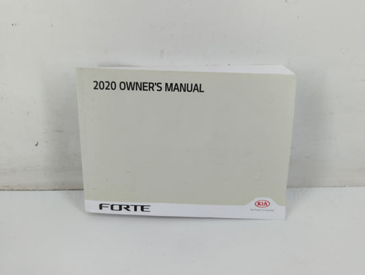 2020 Kia Forte Owners Manual Book Guide P/N:DLS4-EC9DB OEM Used Auto Parts - Oemusedautoparts1.com