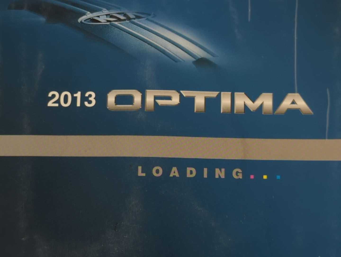 2013 Kia Optima Owners Manual Book Guide P/N:A2TO-EC31B OEM Used Auto Parts - Oemusedautoparts1.com