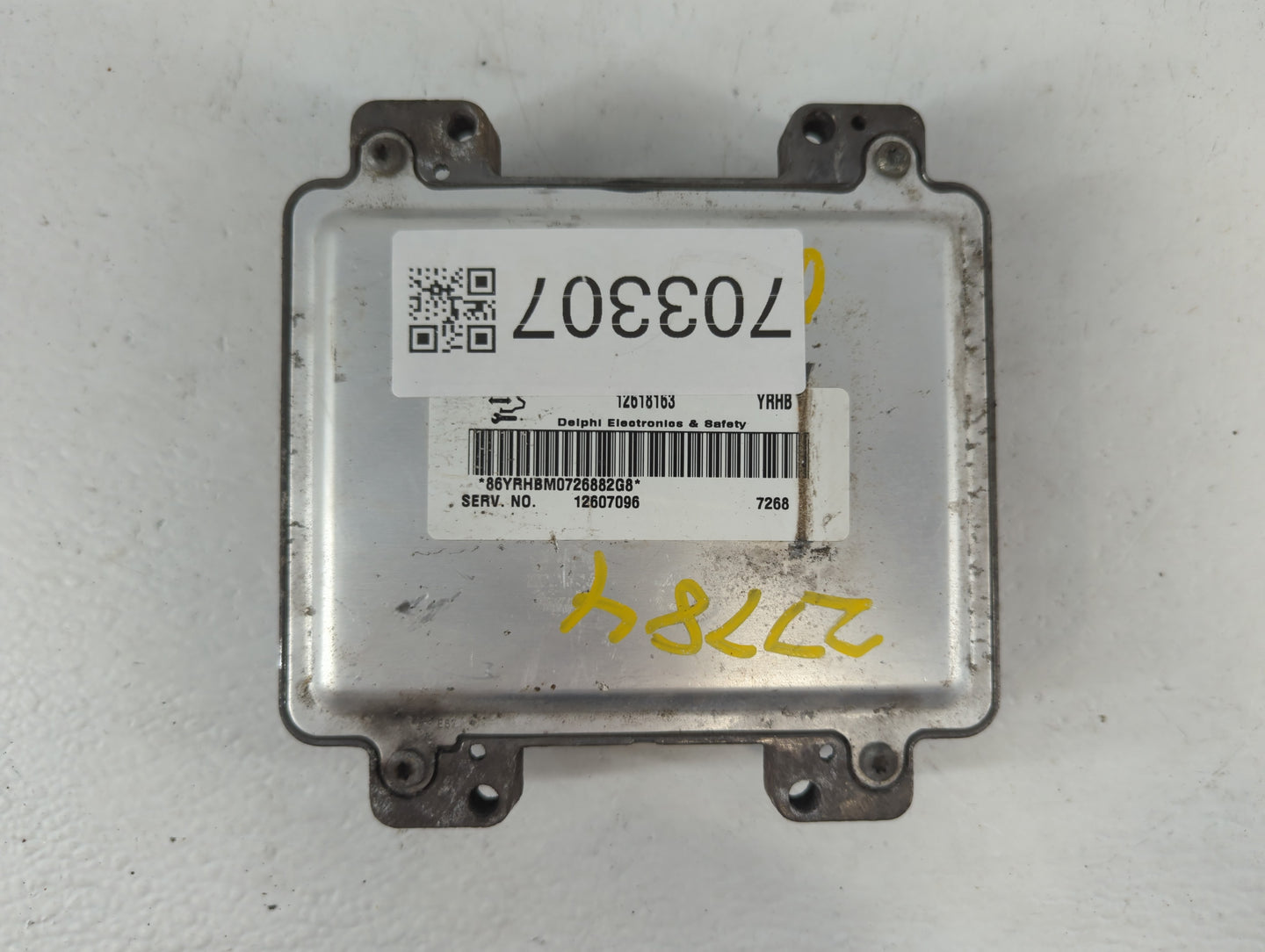 2013-2016 Buick Enclave PCM Engine Control Computer ECU ECM PCU OEM P/N:12618163 Fits Fits 2013 2014 2015 2016 OEM Used Auto Parts - Oemusedautoparts1.com