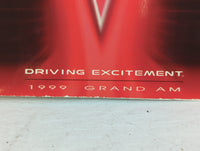 1999 Pontiac Grand Am Owners Manual Book Guide P/N:10409487 OEM Used Auto Parts - Oemusedautoparts1.com
