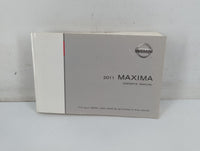 2011 Nissan Maxima Owners Manual Book Guide P/N:OM1E 0A35U1 OEM Used Auto Parts - Oemusedautoparts1.com