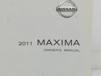 2011 Nissan Maxima Owners Manual Book Guide P/N:OM1E 0A35U1 OEM Used Auto Parts - Oemusedautoparts1.com