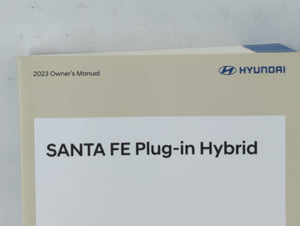 2023 Hyundai Santa Fe Owners Manual Book Guide P/N:PSCO-EU34E OEM Used Auto Parts