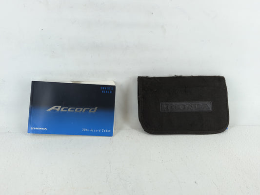 2014 Honda Accord Owners Manual Book Guide P/N:00X31-T2A-6100 31T2A610 OEM Used Auto Parts - Oemusedautoparts1.com