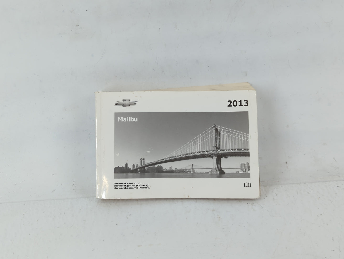 2013 Chevrolet Malibu Owners Manual Book Guide P/N:22941188 C OEM Used Auto Parts - Oemusedautoparts1.com